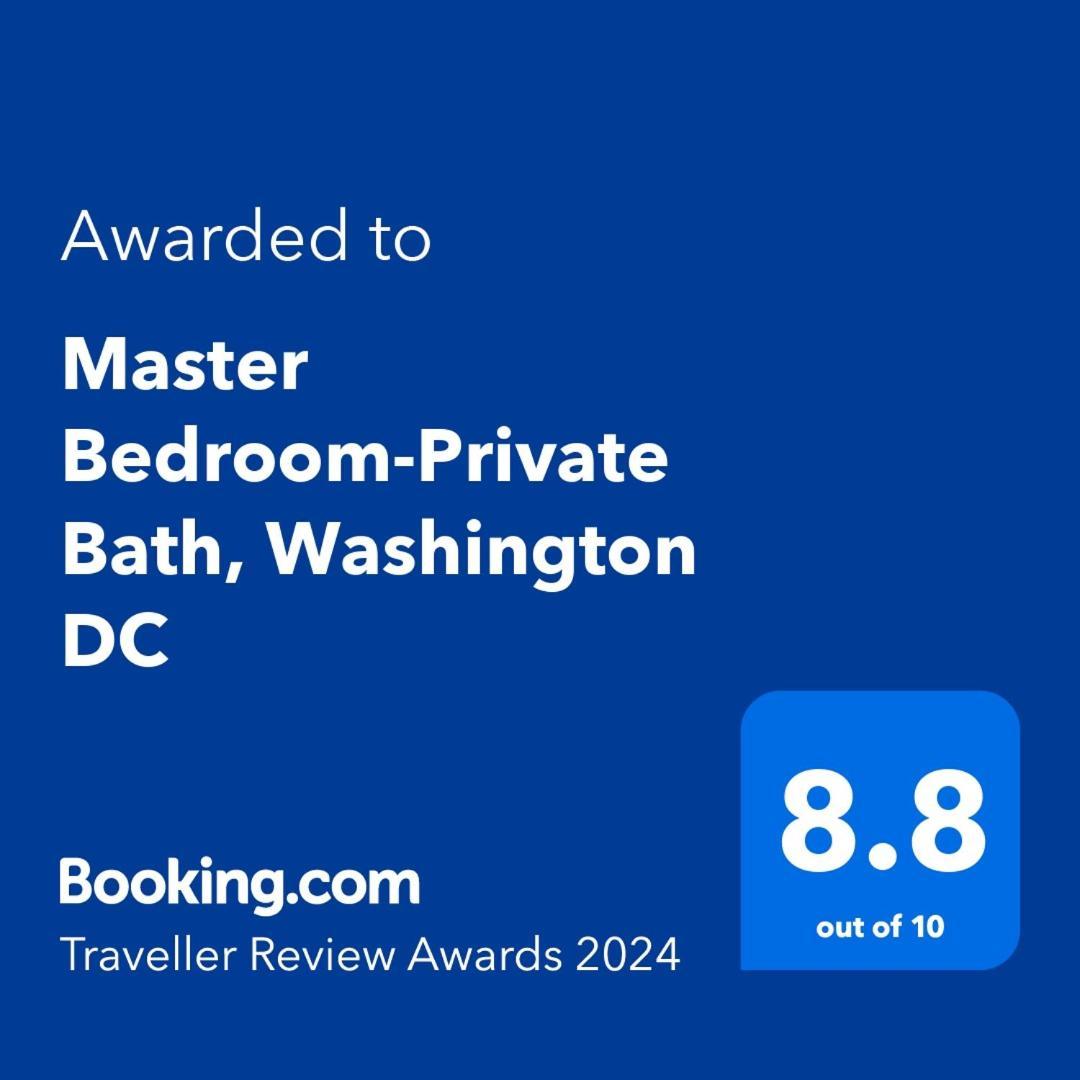Master Bedroom-Private Bath, Washington Dc Kültér fotó